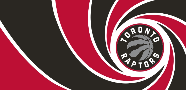 007 Toronto Raptors logo vinyl decal